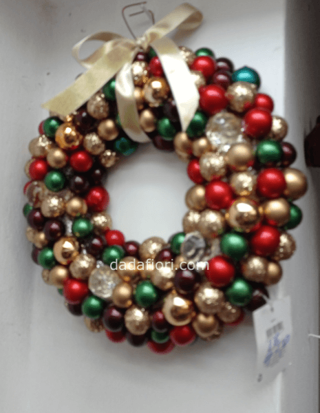 Coroncina natalizia mix